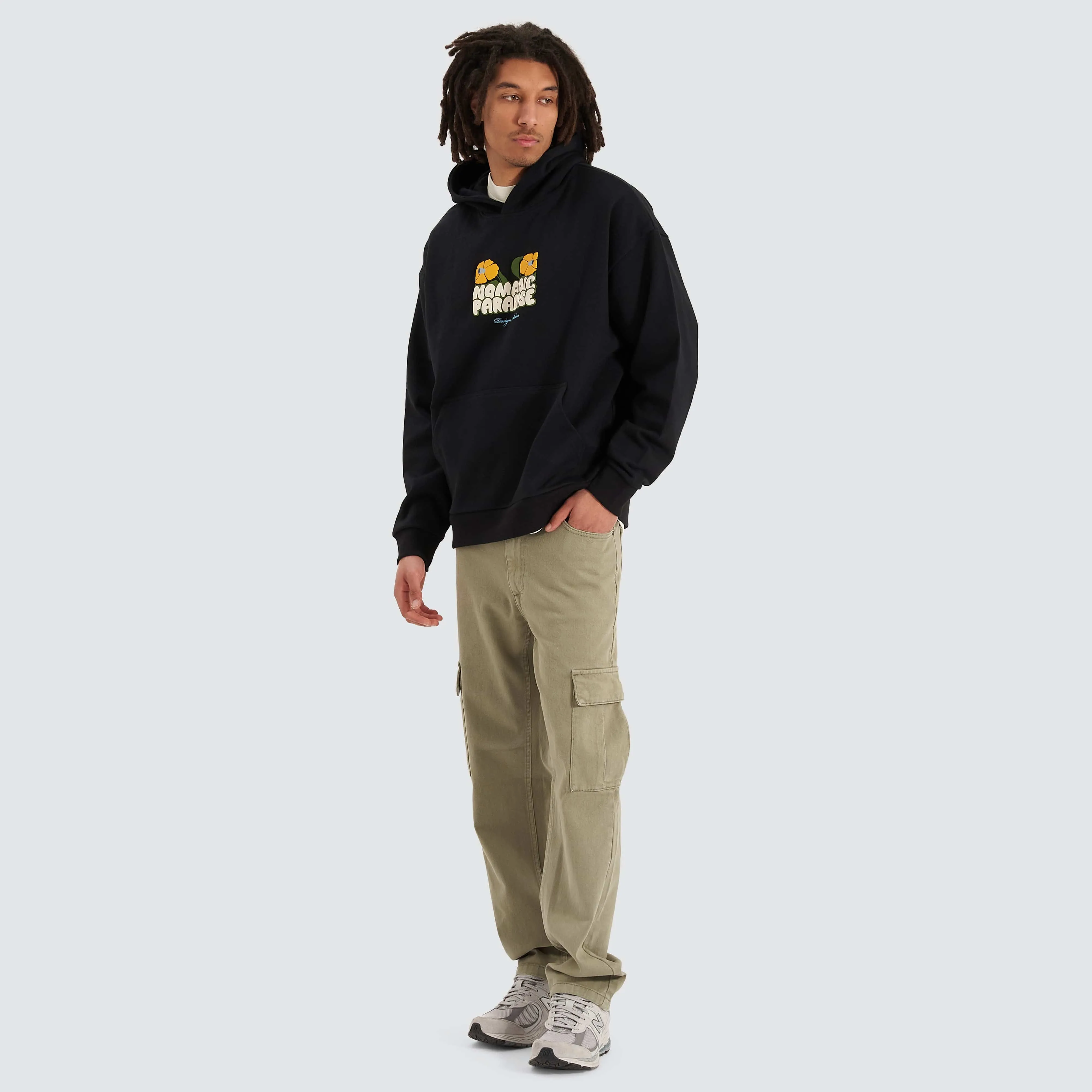 Bluebell Oversized Hoodie Anthracite Black