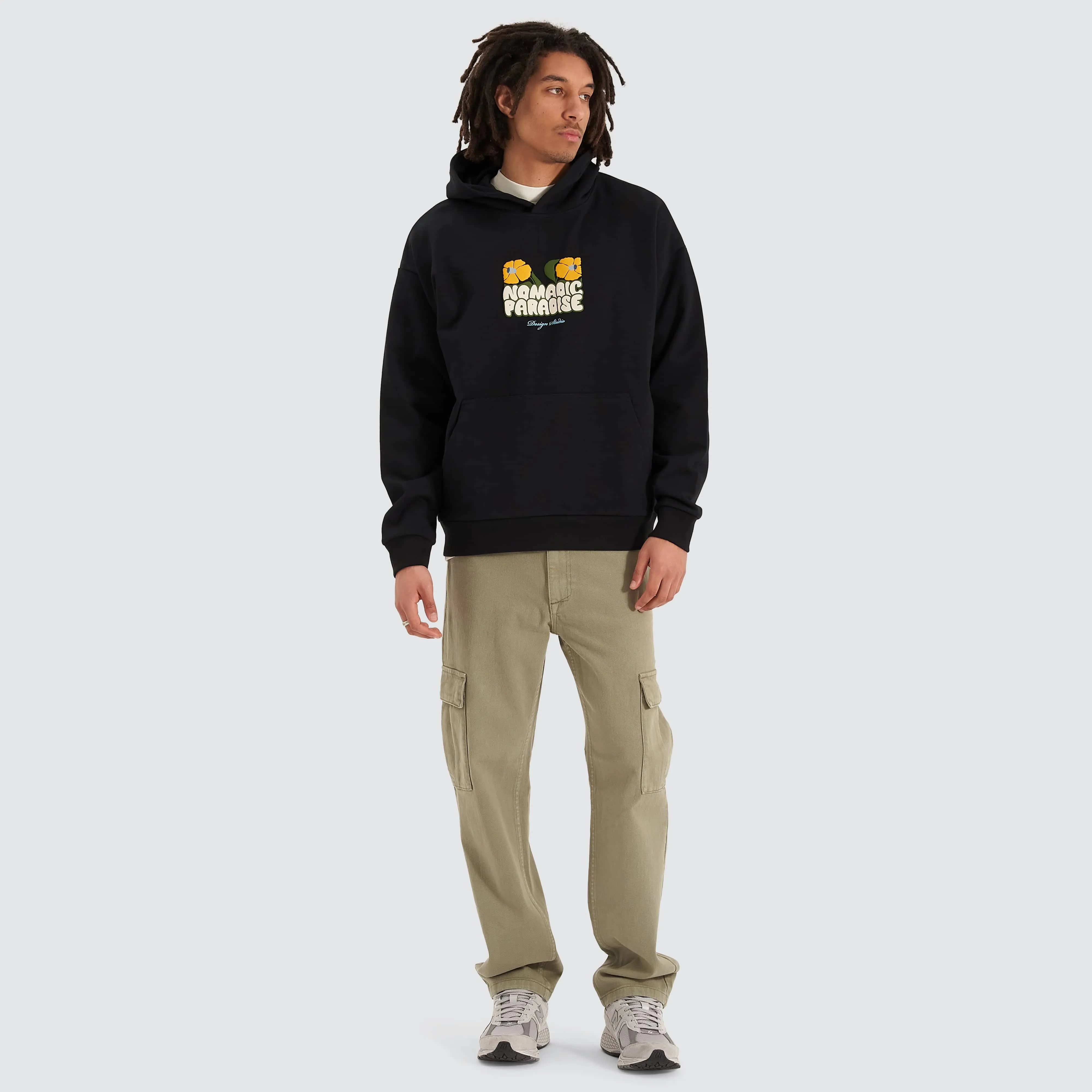 Bluebell Oversized Hoodie Anthracite Black
