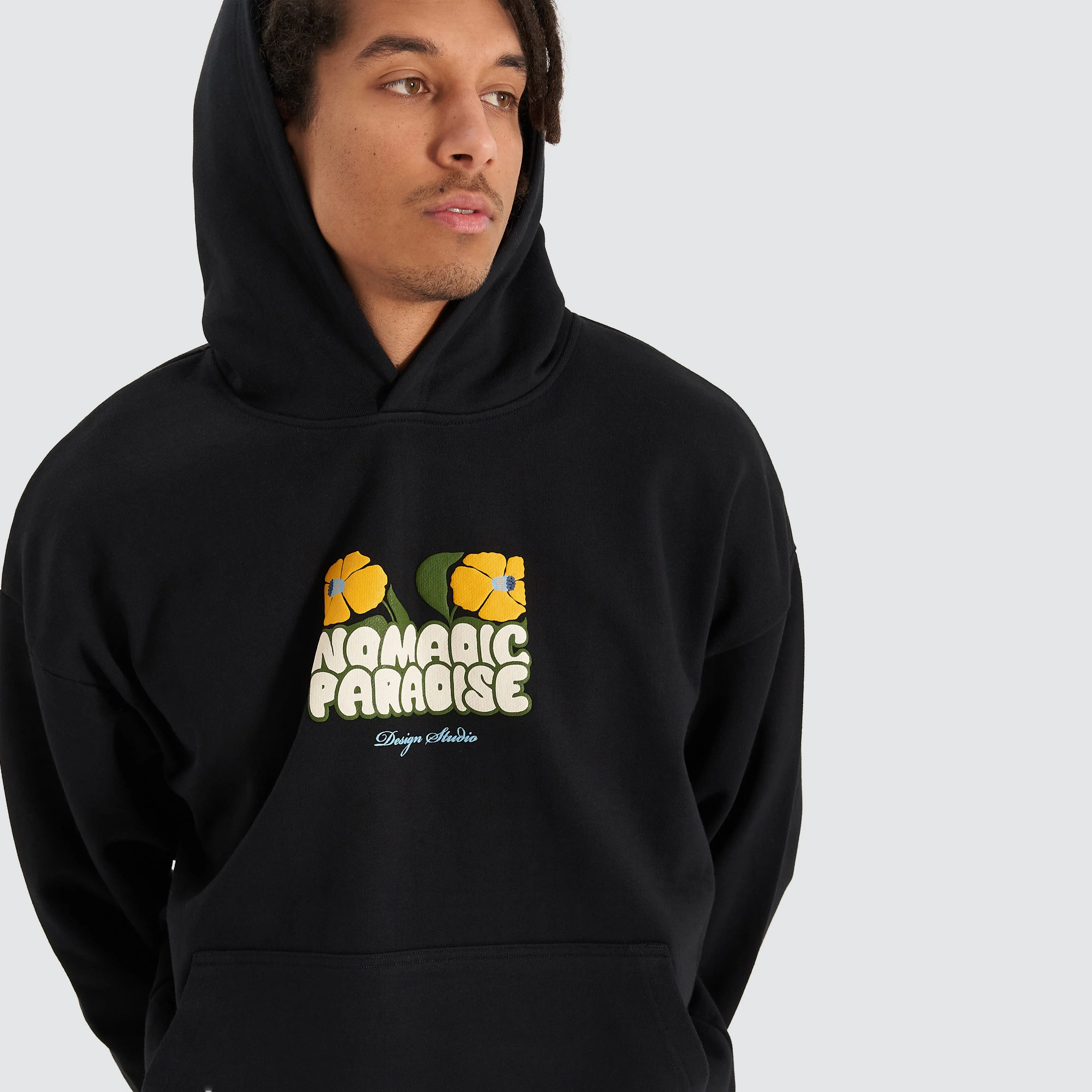 Bluebell Oversized Hoodie Anthracite Black