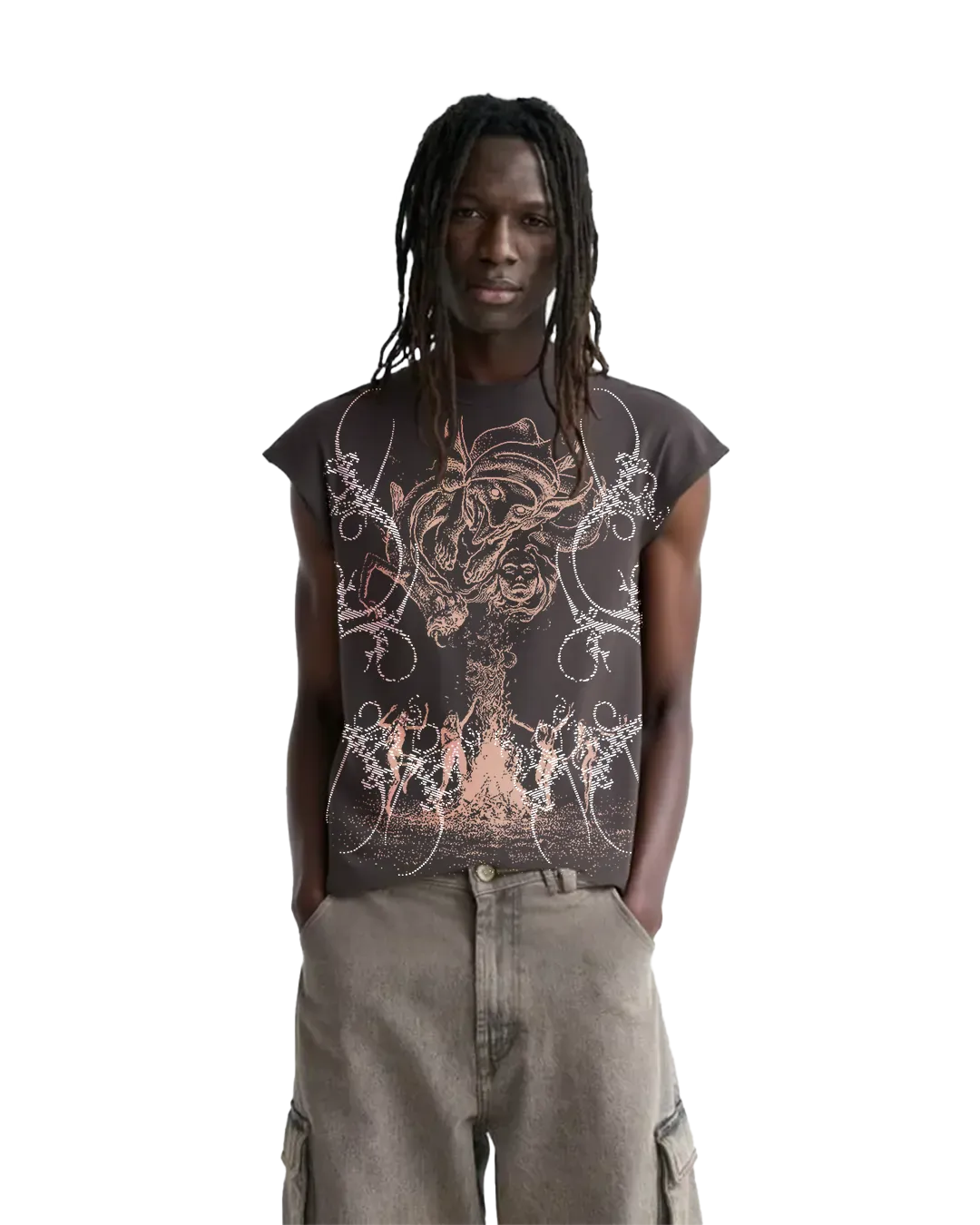 Brutal Brown Unisex Boxy Vest