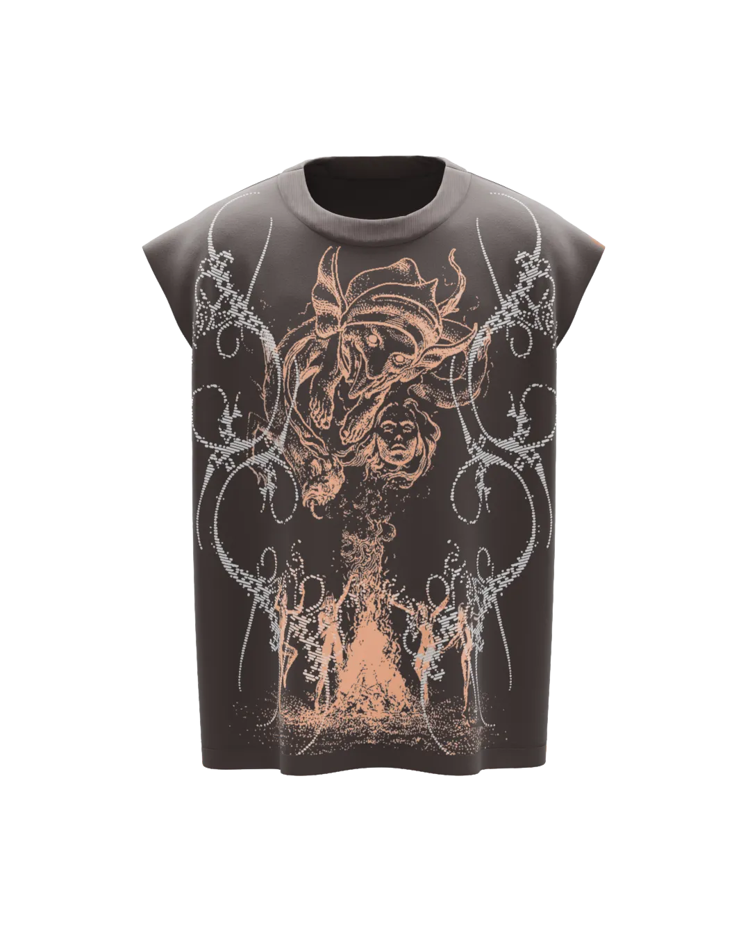 Brutal Brown Unisex Boxy Vest