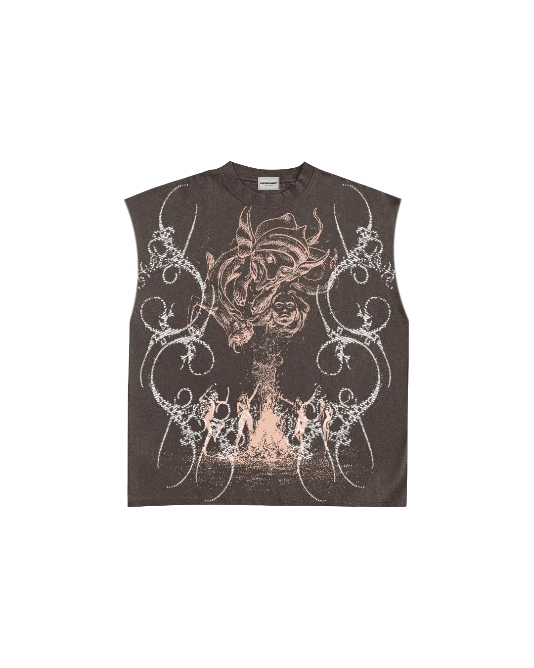 Brutal Brown Unisex Boxy Vest