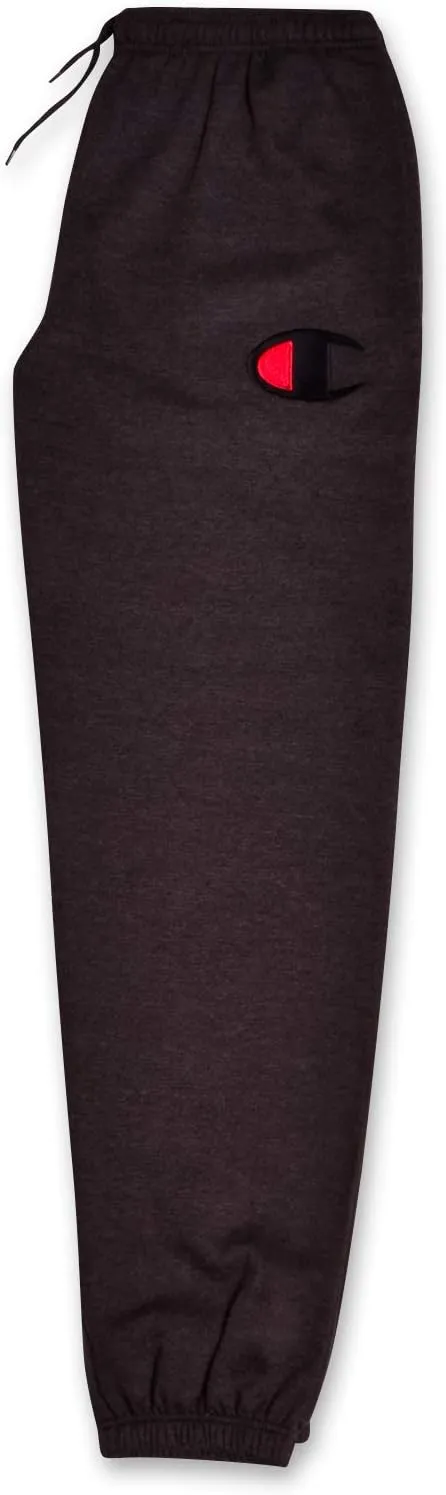 Champion Big and Tall Sweatpants for Men - Fleece Jogger Sweatpants Embroidered