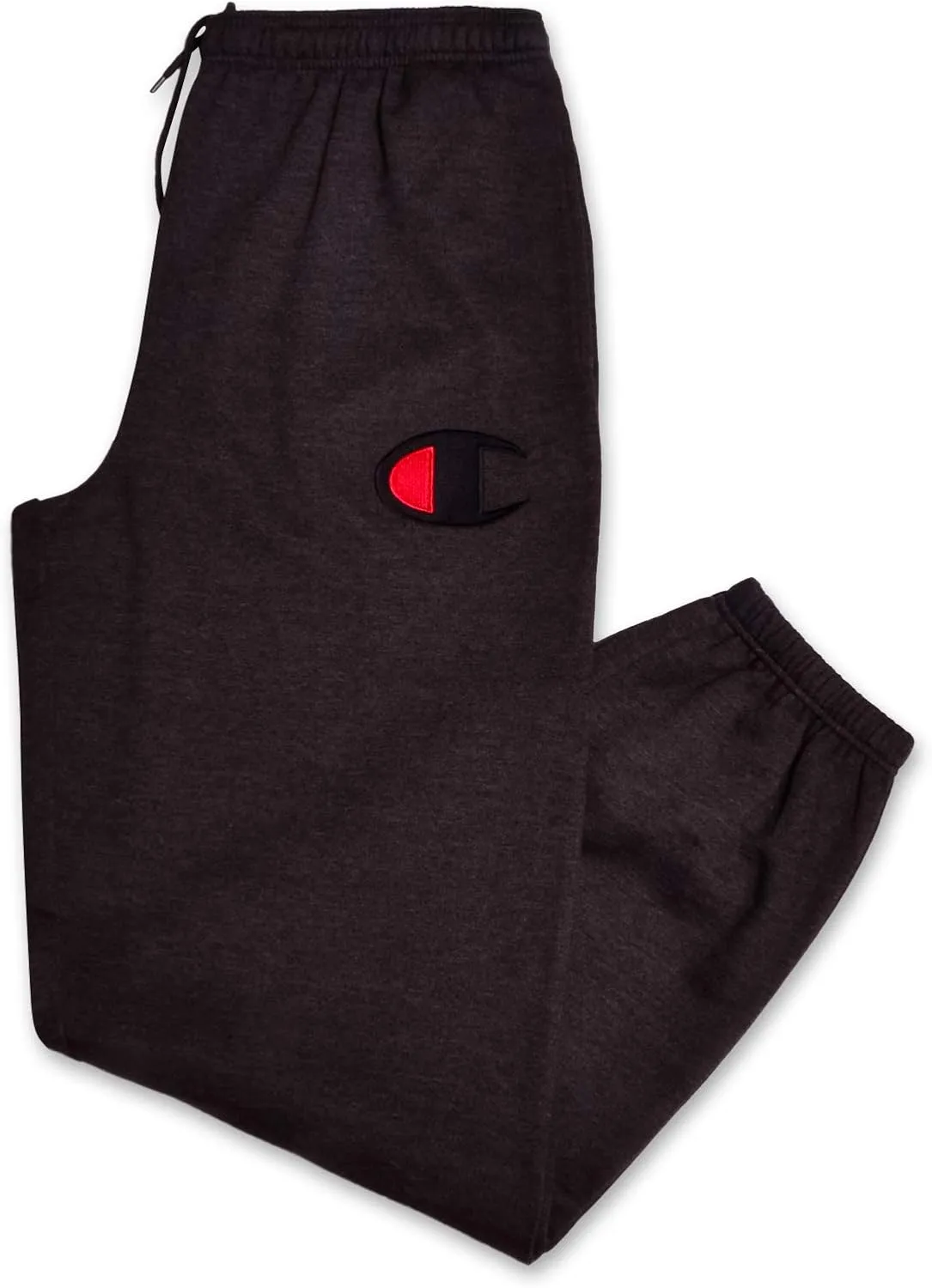 Champion Big and Tall Sweatpants for Men - Fleece Jogger Sweatpants Embroidered