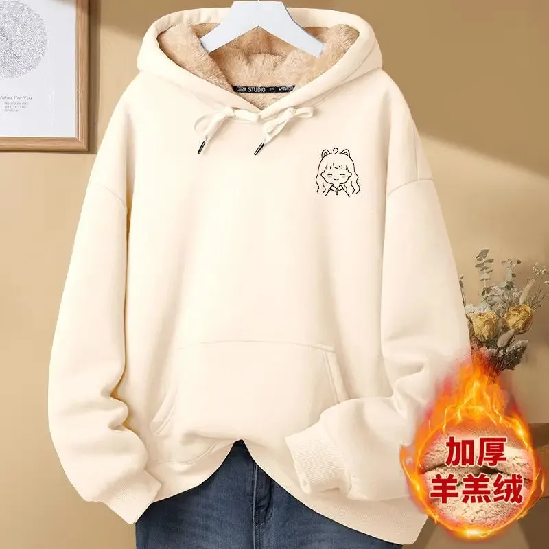 Hoodies Harajuku Korean Streetwear Warm Aesthetic