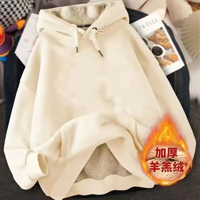 Hoodies Harajuku Korean Streetwear Warm Aesthetic