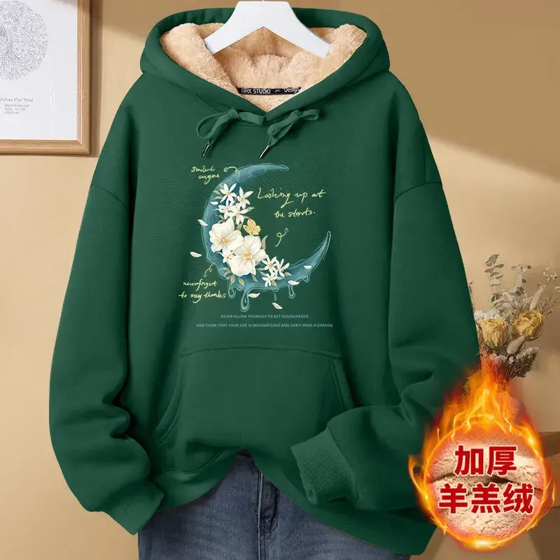 Hoodies Harajuku Korean Streetwear Warm Aesthetic
