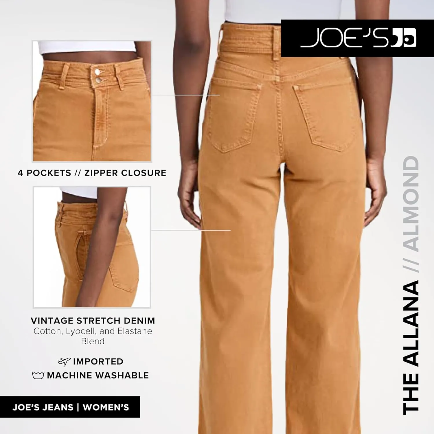 Joe's Women's The Allana Wide Leg Ankle