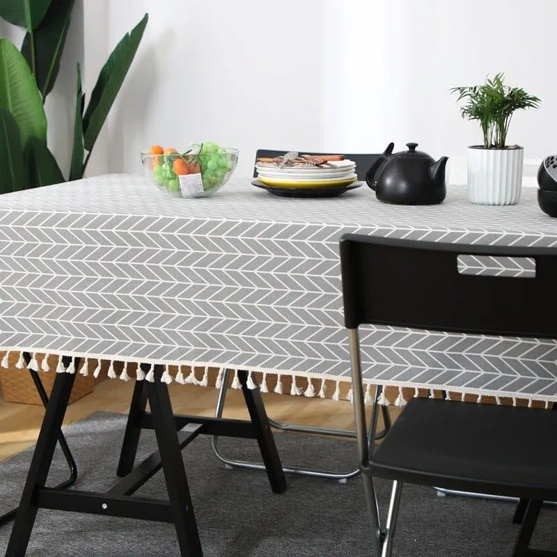 Nordic Style Cotton Tablecloth