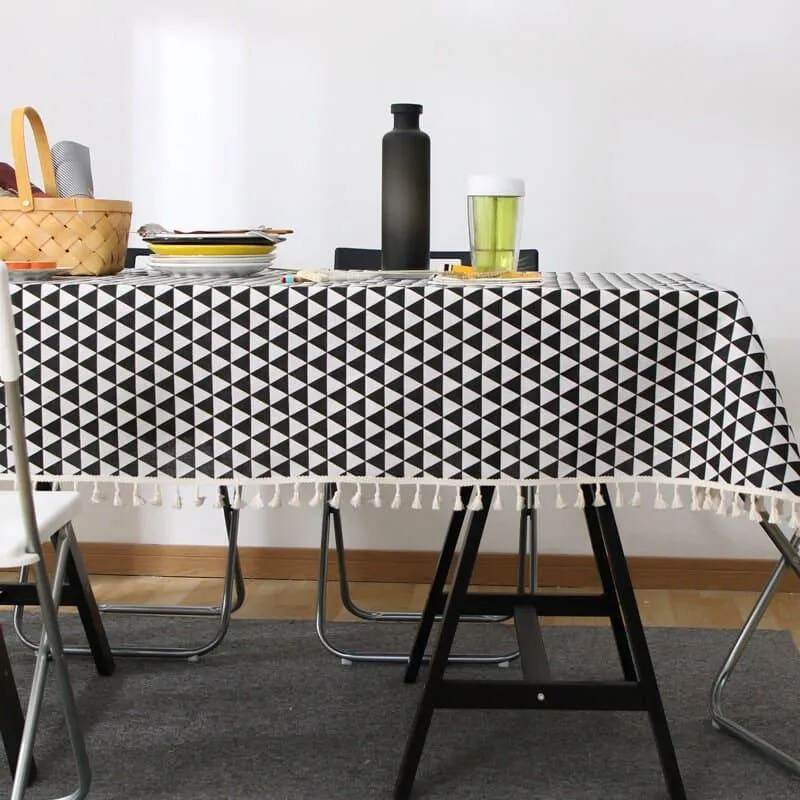 Nordic Style Cotton Tablecloth