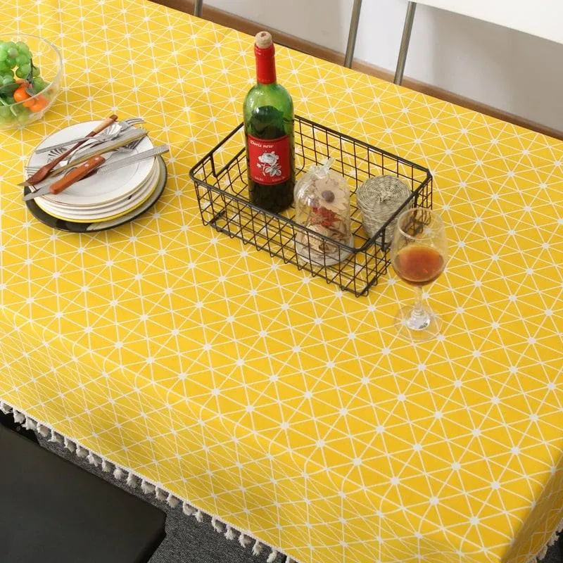 Nordic Style Cotton Tablecloth