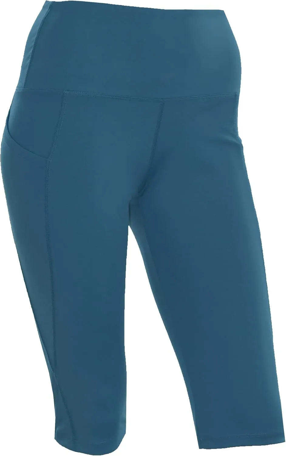 Private Island Women UPF 50  Board Shorts Side Pockets Pants Swimsuit Beach Bathing Swim Rash Guard Yoga Bottom (RM5PP NP)