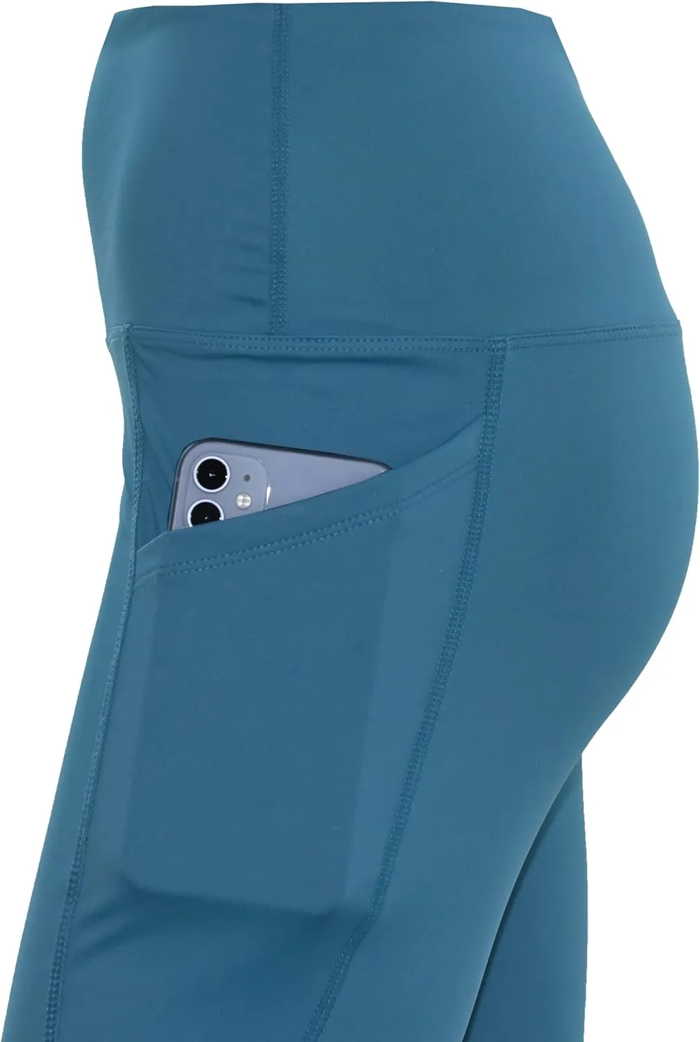 Private Island Women UPF 50  Board Shorts Side Pockets Pants Swimsuit Beach Bathing Swim Rash Guard Yoga Bottom (RM5PP NP)