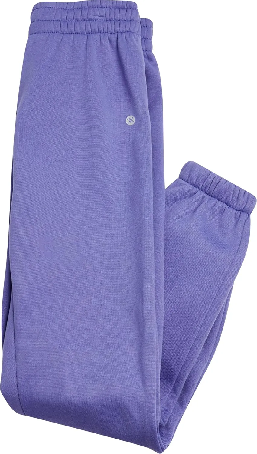 RBX Girls' Active Sweatsuit Set - 2 Piece Fleece Hoodie Sweatshirt and Sweatpants - Sequin Jogger Pants Set for Girls (7-12)