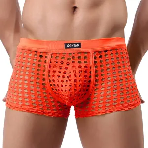 RTTUIOP Boxer Briefs for Men Pack Sexy Workout Coloured Pant Mens Expandable Waist Airoft Trousers Cotton Sheath Shorts