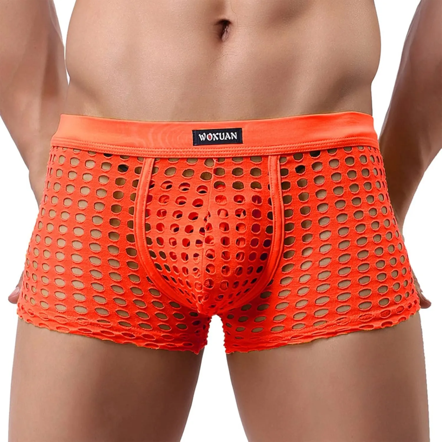 RTTUIOP Boxer Briefs for Men Pack Sexy Workout Coloured Pant Mens Expandable Waist Airoft Trousers Cotton Sheath Shorts
