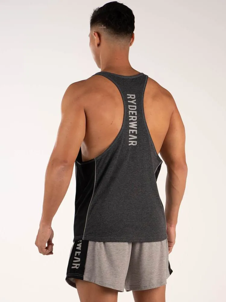 Ryderwear BSX Stringer T-Back - Black Marle