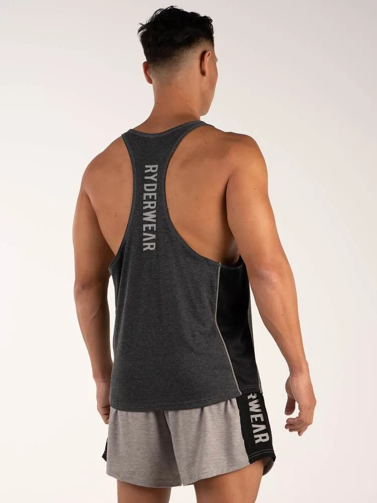 Ryderwear BSX Stringer T-Back - Black Marle