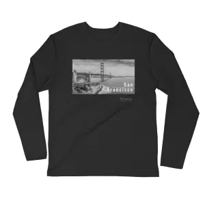 'San Francisco, California' unisex long-sleeved shirt (slim fit)