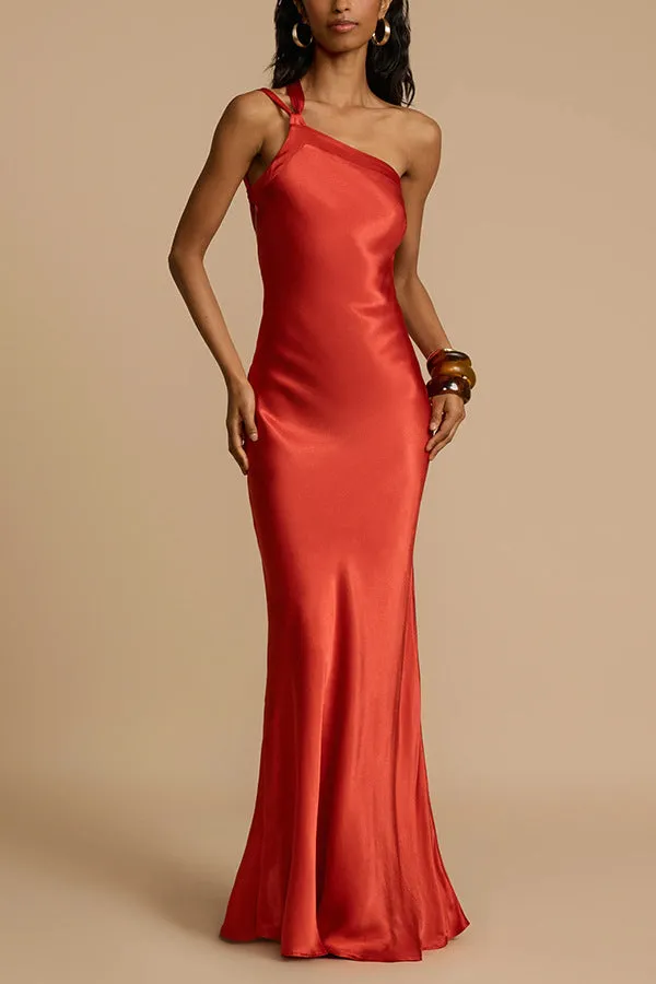 Silhouette Grace  Bodycon One-Shoulder Dress