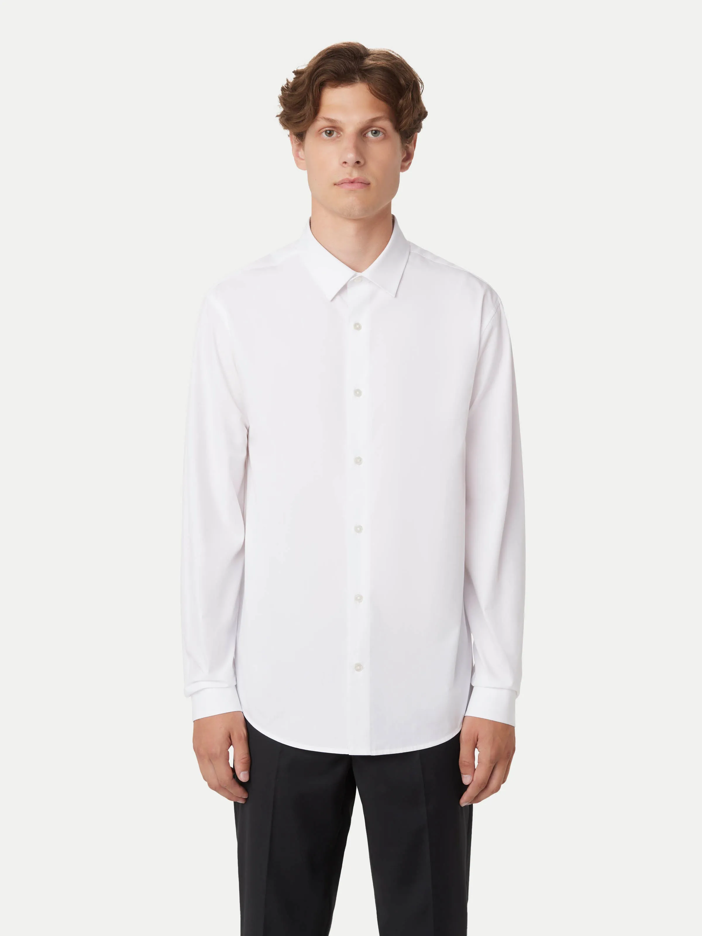 The Essential Dress Shirt in Dark Khahi