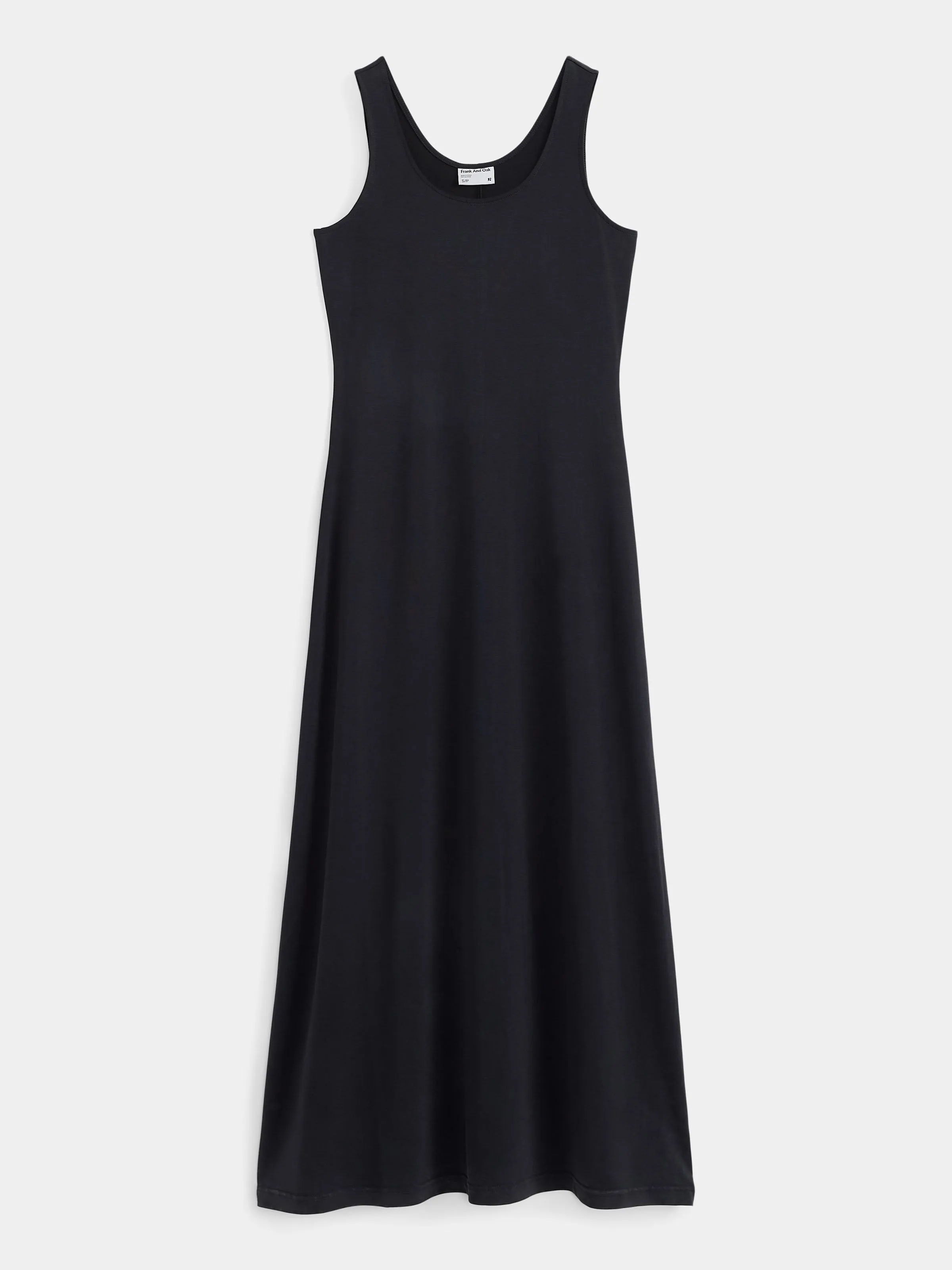 The Fluid Maxi Dress in Black