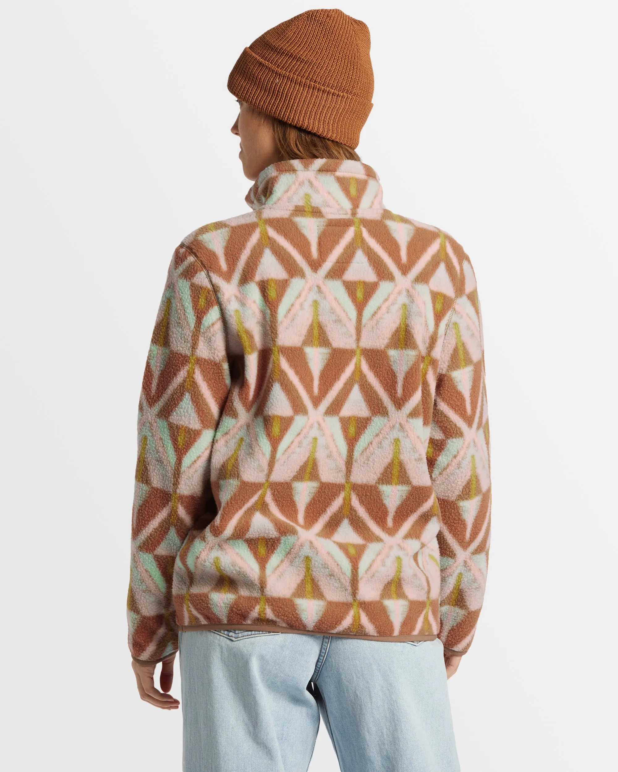 Womens A/Div Boundary Mock 3 Half-Zip Pullover Sweatshirt