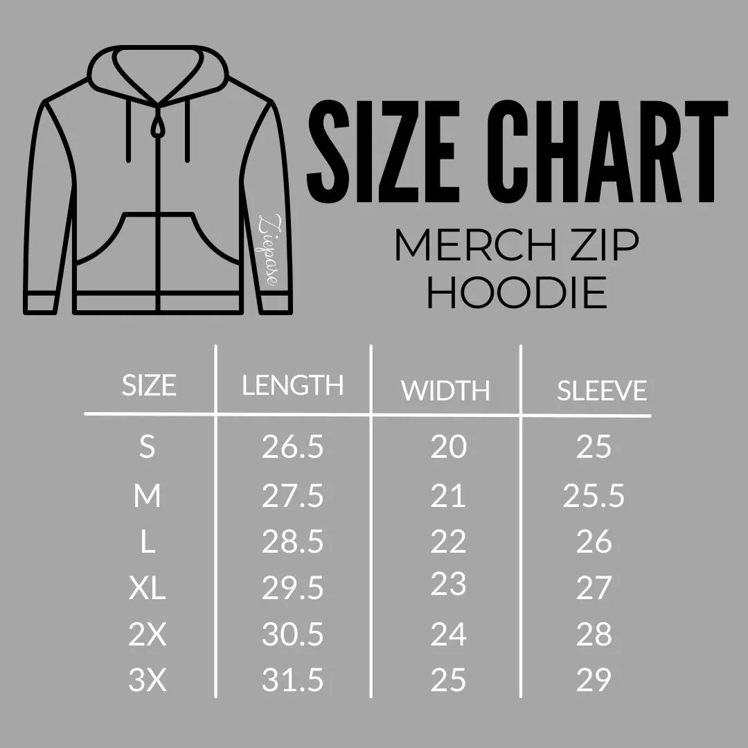 Zipease Merch Zip Hoodie