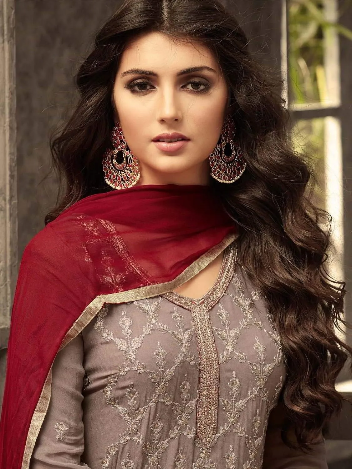 Ziya Indian Pakistani Dresses for Women Palazzo Style Embroidered Salwar Kameez Suit 47001